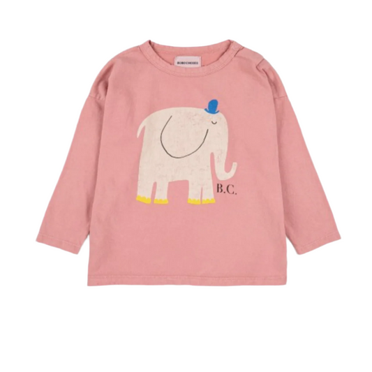 Bobo Choses Baby The Elephant long sleeve T-shirt