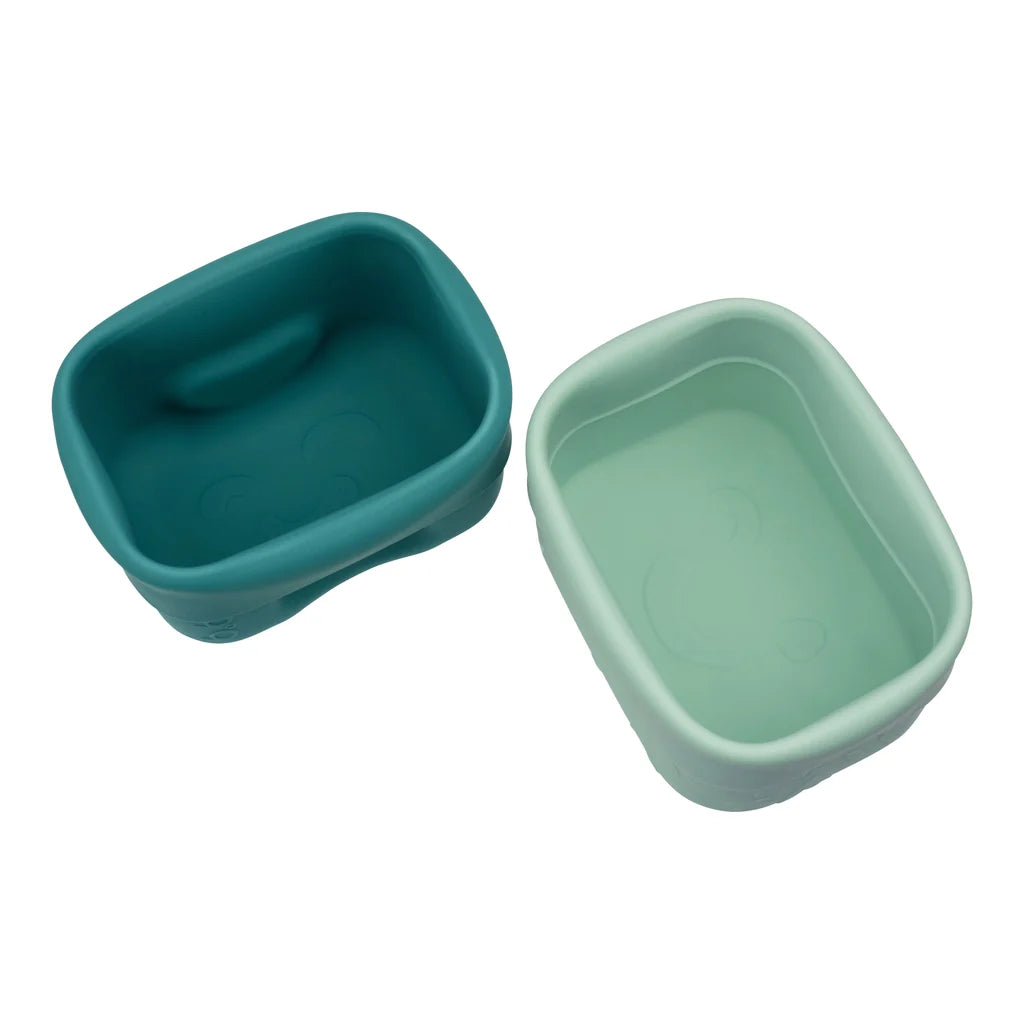 Silicone snack cup - forest