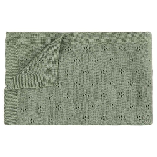 Trixie Knitted Blanket Olive 75x100cm -Olive ( 0+)