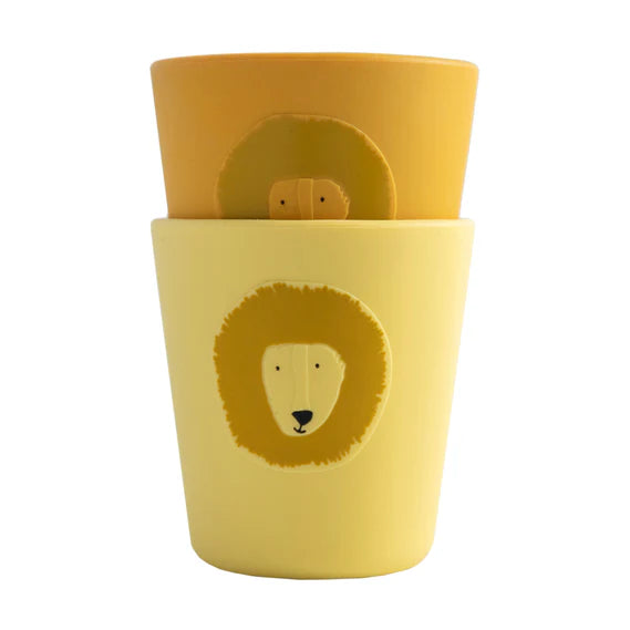 Trixie  Silicone Cup 2-Pack - Mr. Lion