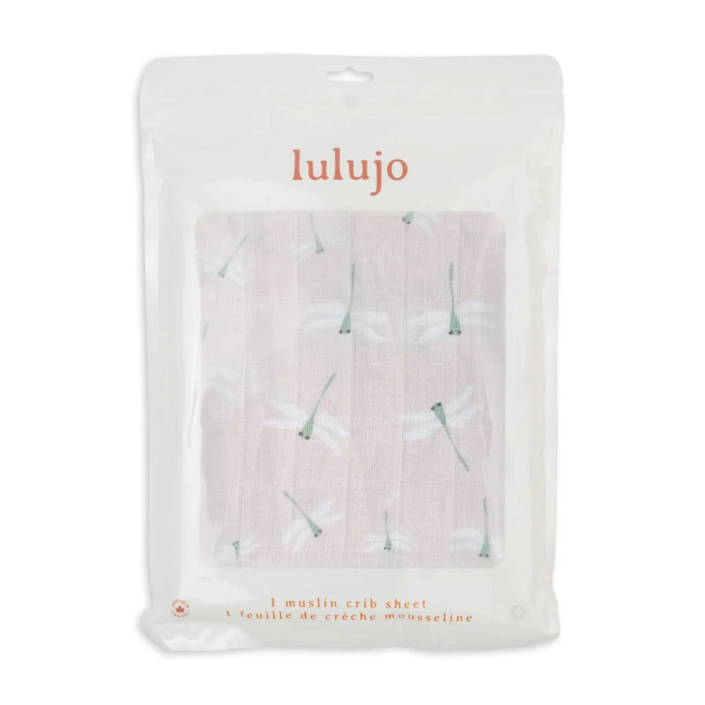 Crib Sheet Dragonfly