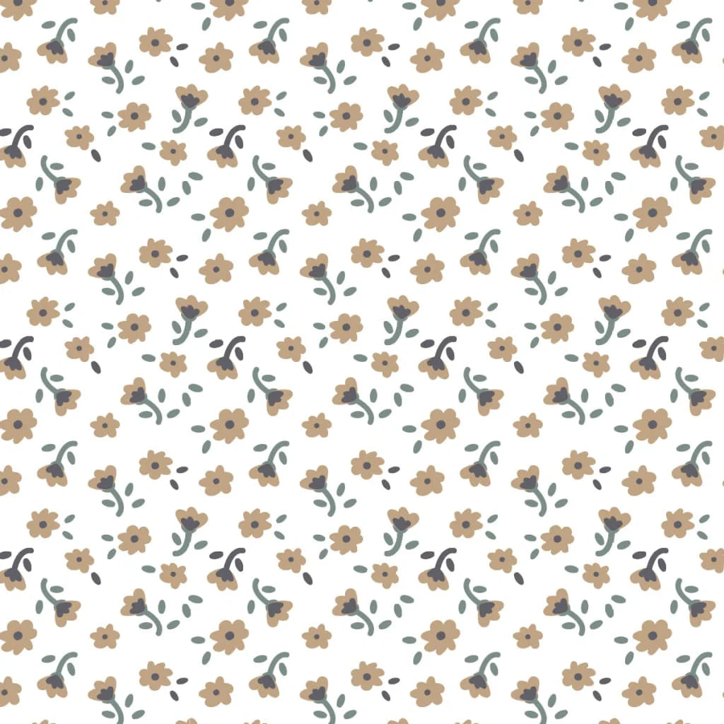 Crib Sheet -Vintage Floral