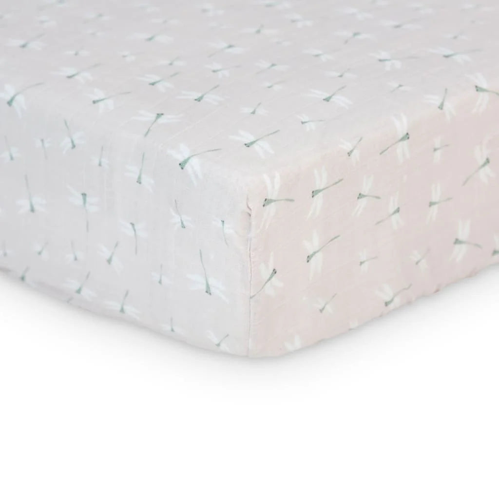 Crib Sheet Dragonfly