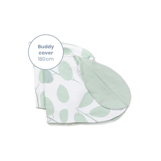 Buddy Cover Leaves Aqua Green