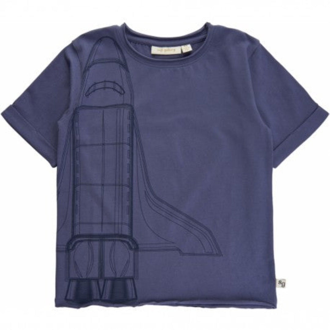 Soft Gallery T-shirt Jaden spaceship ss tee -  Atelier Yvette