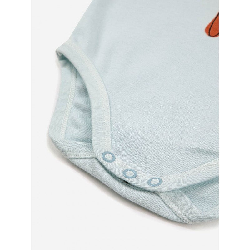 Bobo  Choses  Light Blue Short Sleeve Body