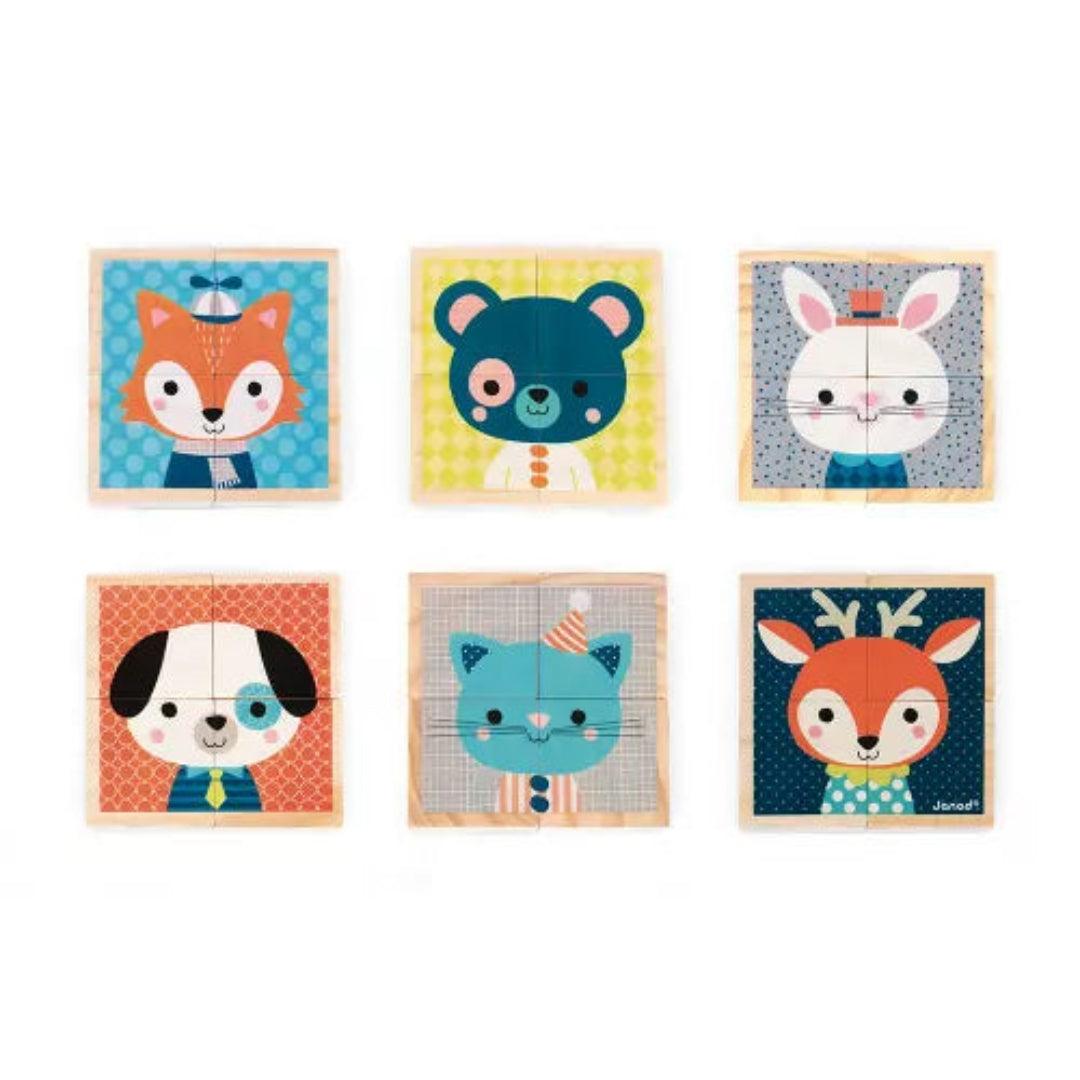 My First Blocks Forest Portraits (Wood)
