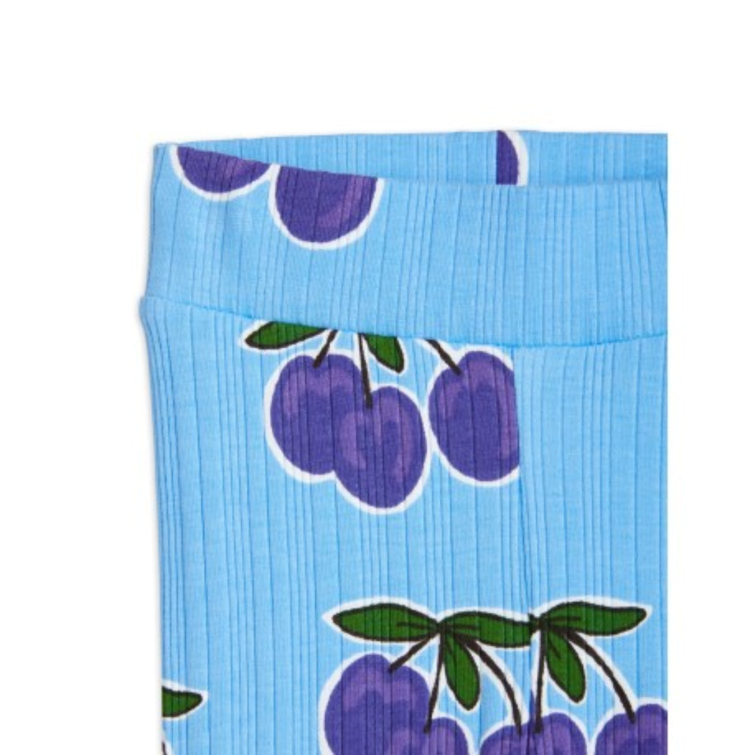 Mini Rodini Plum Newborn Leggings