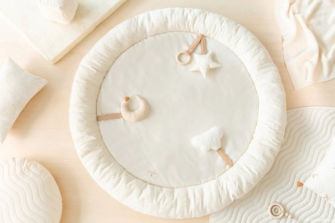 NOBODINOZ Growing Green Baby Activity Nest Sky Natural -  Atelier Yvette