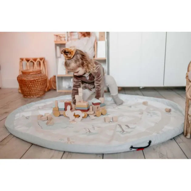 Play and Go –  Prints Playmat and Storage bag – Jungle -  Atelier Yvette