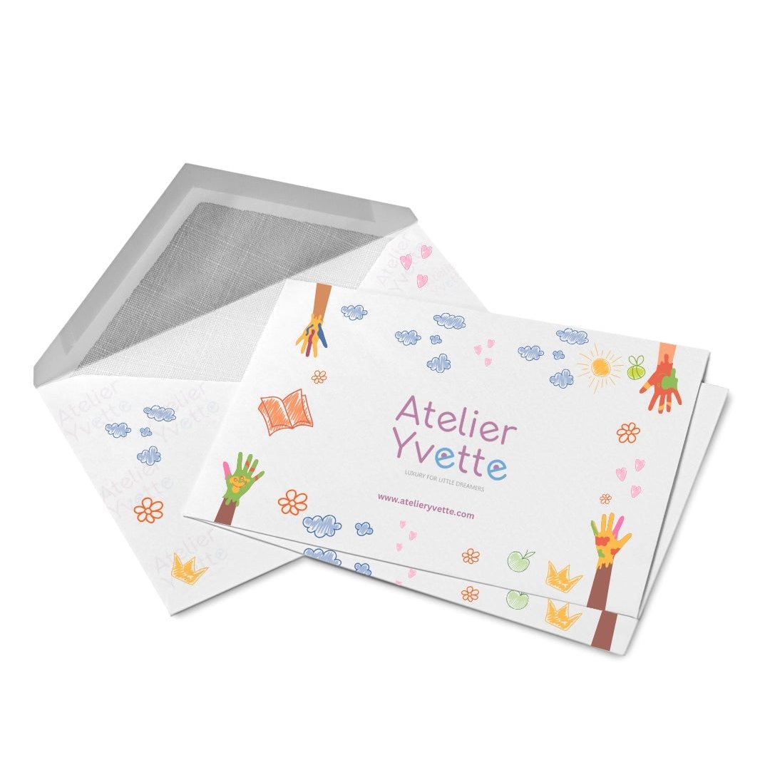 Gift Cards – Perfect for Special Kids' Occasions like Birthdays, Holidays... -  Atelier Yvette